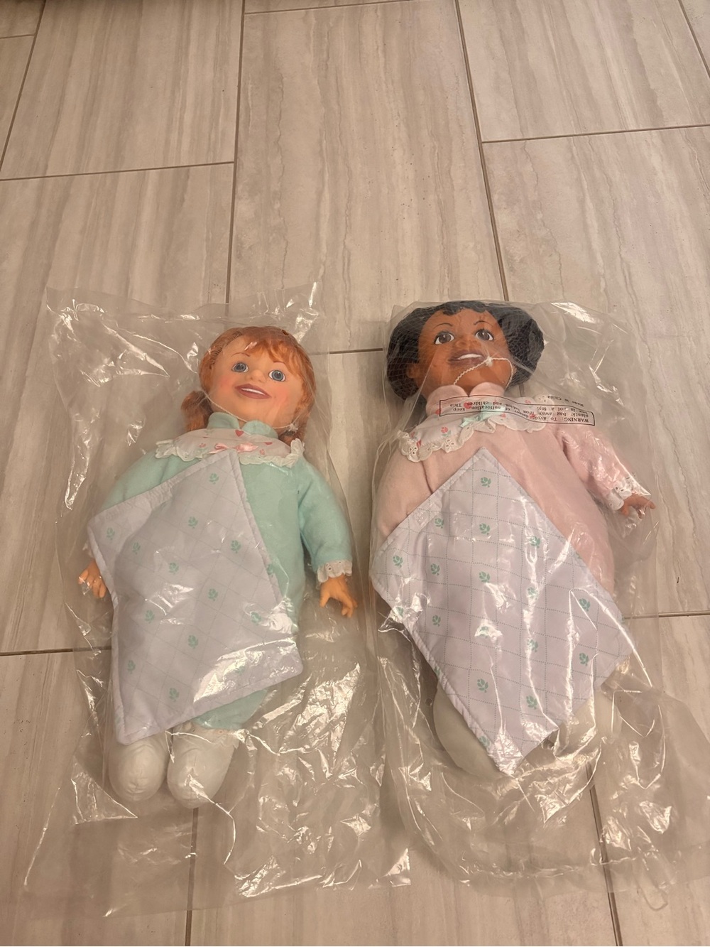 1993 Vintage Advertising Doll Northern Brand Tissue 17" Vinyl & Cloth Red Hair